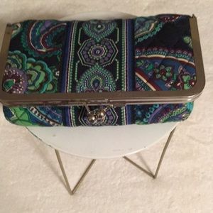Vera Bradley paisley make up case.